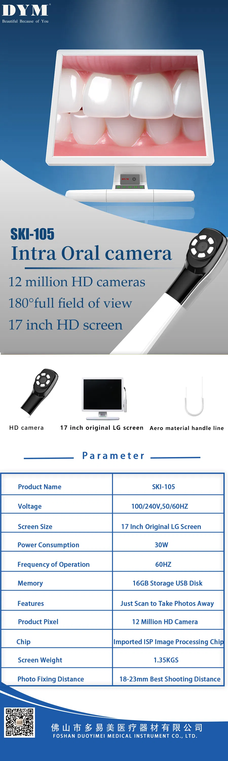 Intra Oral Camera Detailed View