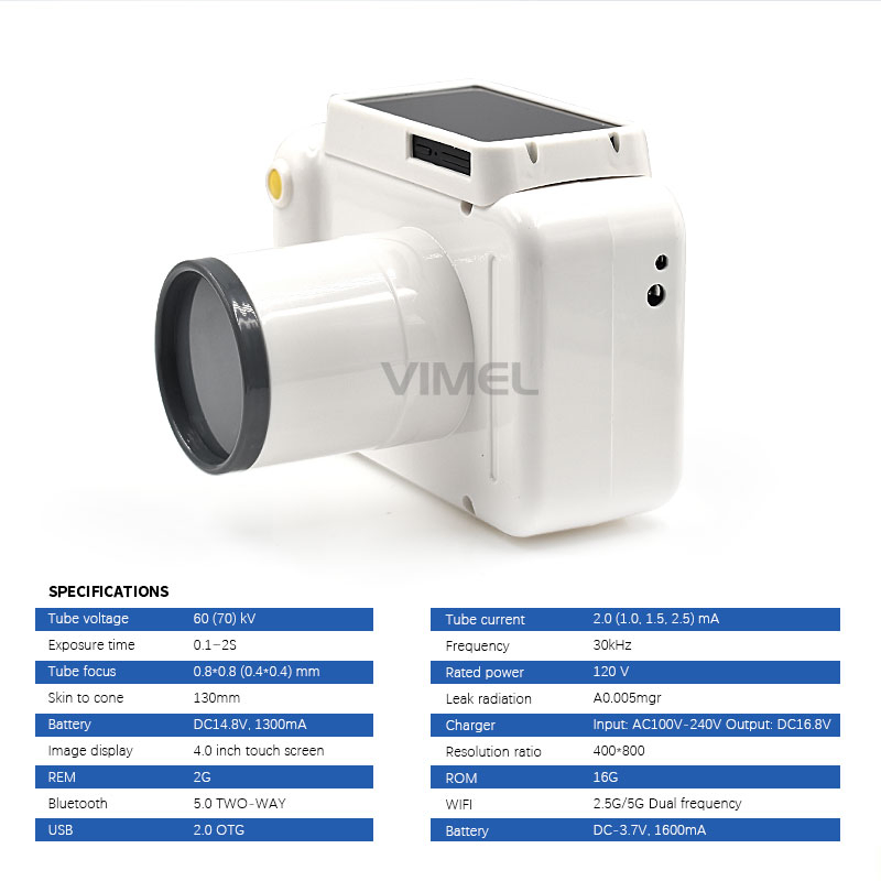 Portable Dental Equipment X-ray Instant Camera with Wireless Intraoral Sensor