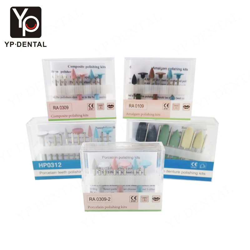 Disposable Dental Areal Abrasive Polishing Kit for Low Speed Handpiece