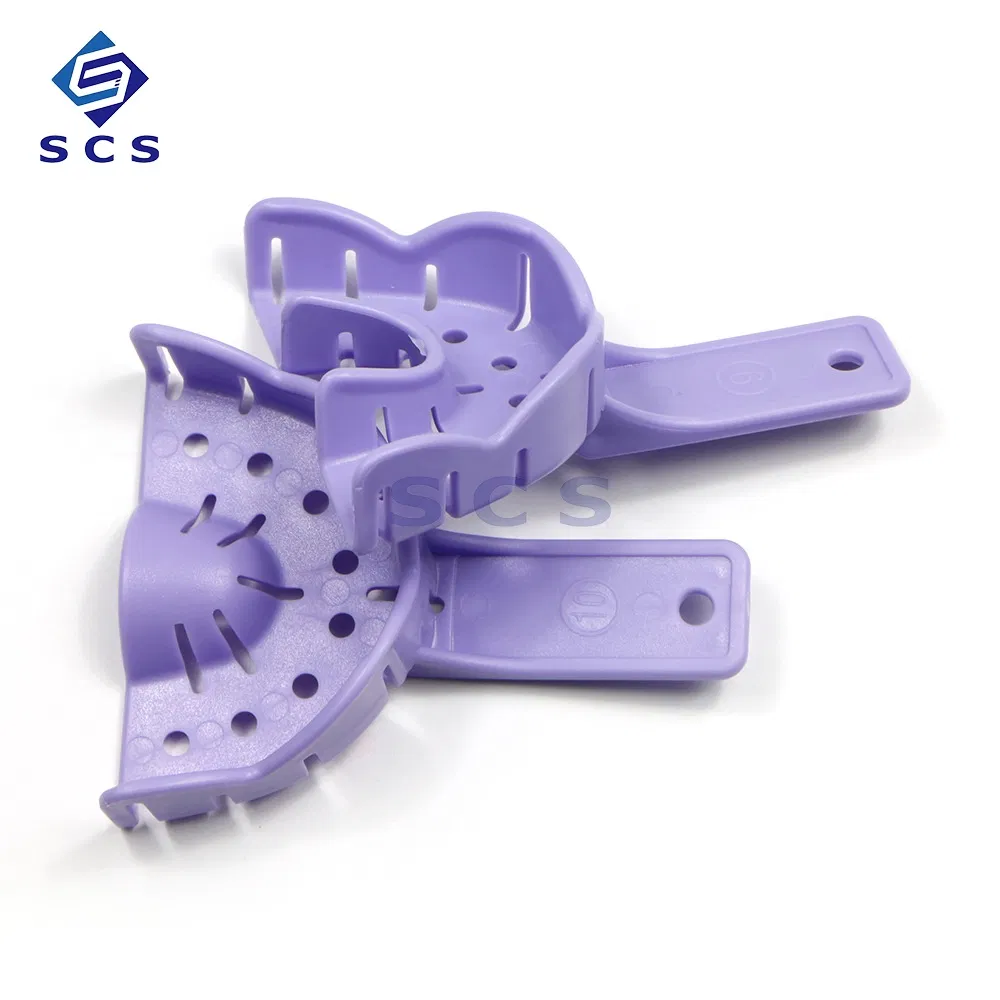 Colorful Autoclavable Disposable Dental Impression Trays for Teeth