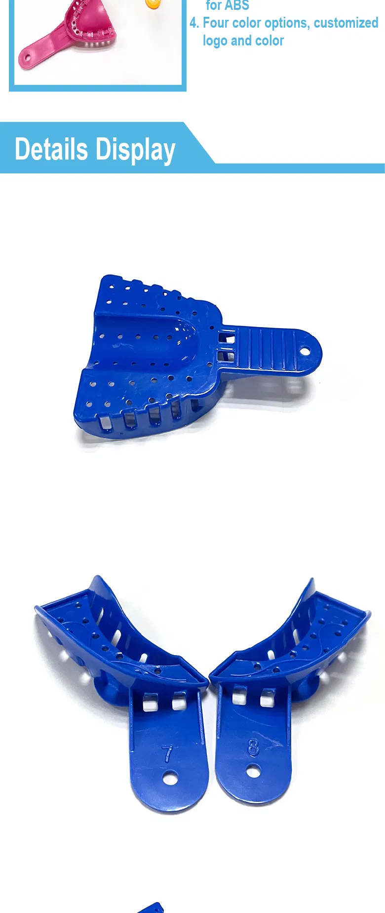 Detailed Dental Tray View