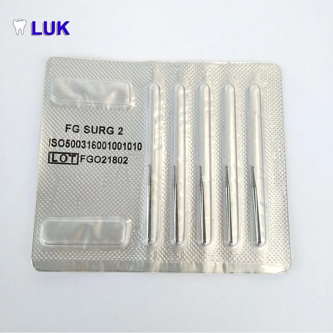 CE Approved Dental Surgical Tungten Burs High Speed Dental Carbide Burs (FG Series)