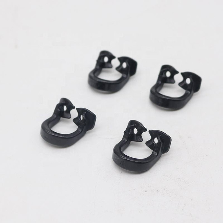 SJ Autoclavable Plastic Dentist Surgical Instruments Black Dental Rubber Dam Clamps Kit