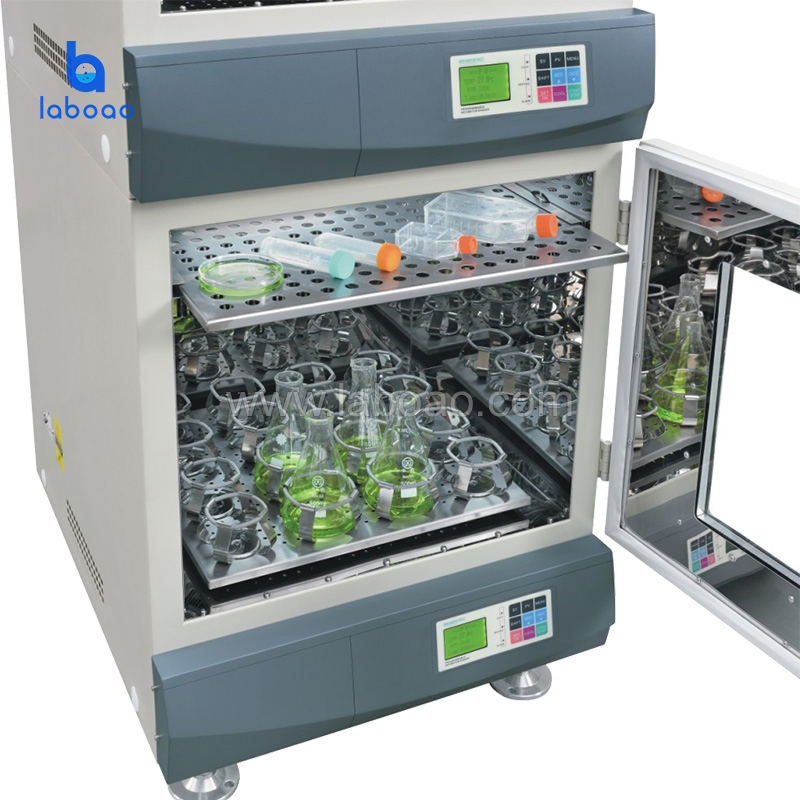 Vertical Superimposed Constant Temperature Shaker Incubator Machine