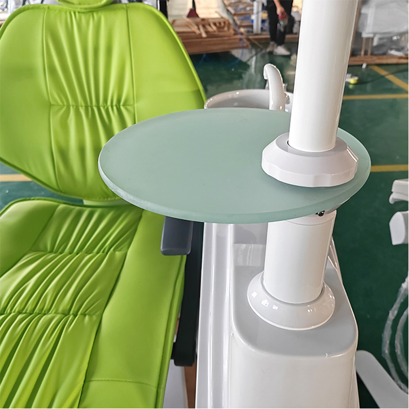 S106 Trolley Type High Quality Surgery Dental Unit with 26 Bulbs Surgical Lamp Luxury Implant Dental Chair