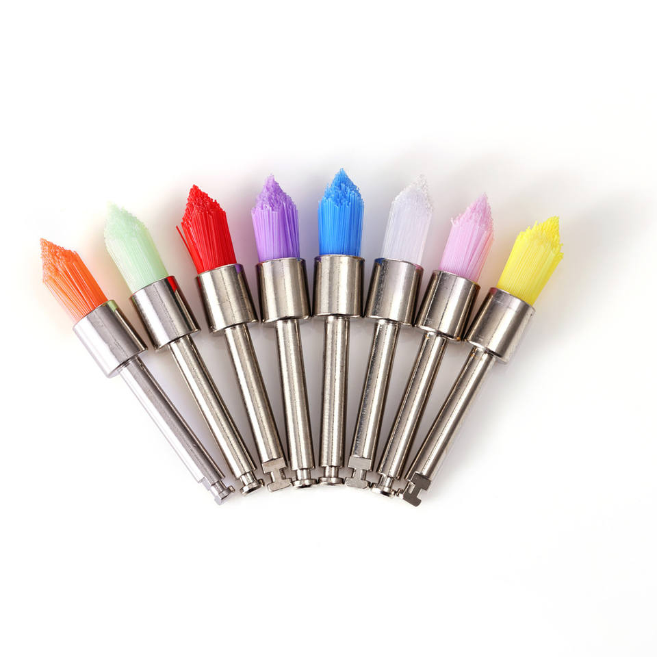 Dental Silicone Polishing Burs Kit for Contra Angle Handpiece