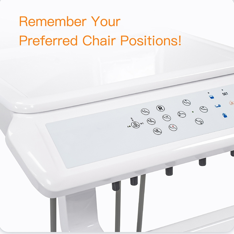 LK-AF100 Foshan Luxury Dental Chair Unit Equipment Factory Price with 2pcs Stool