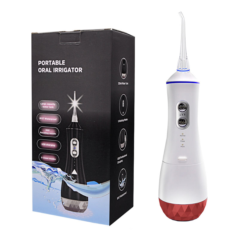 Household Device USB Rechargeable Water Flosser Deep Cleaning 320ml Dental Oral Irrigator