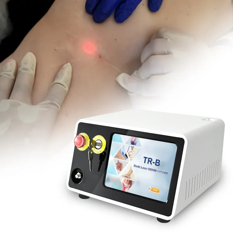 980 1470nm Dual Wave Low Power New Diode Laser Dental Machine Teeth Whitening Machine