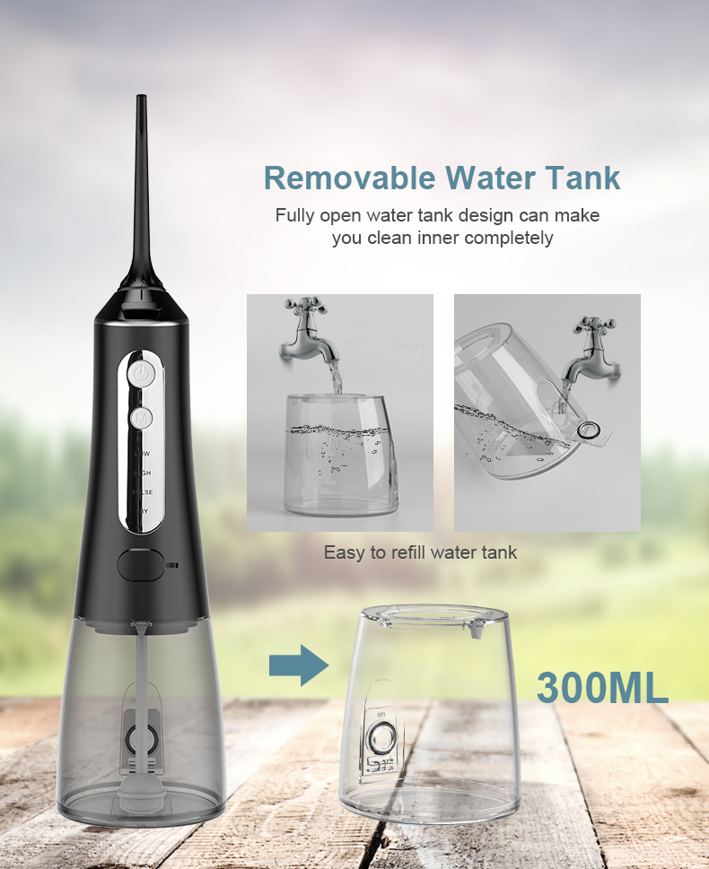 Electric Dental Floss Water Flosser Oral Irrigator with FDA