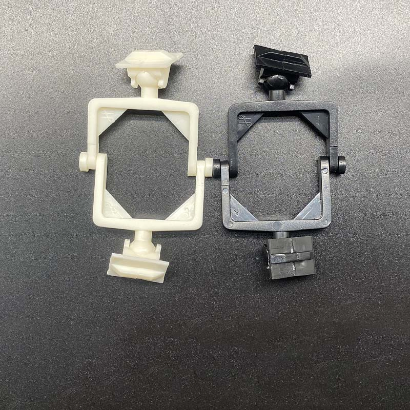 Black-and-White Angled Disposable Plastic Dental Articulator