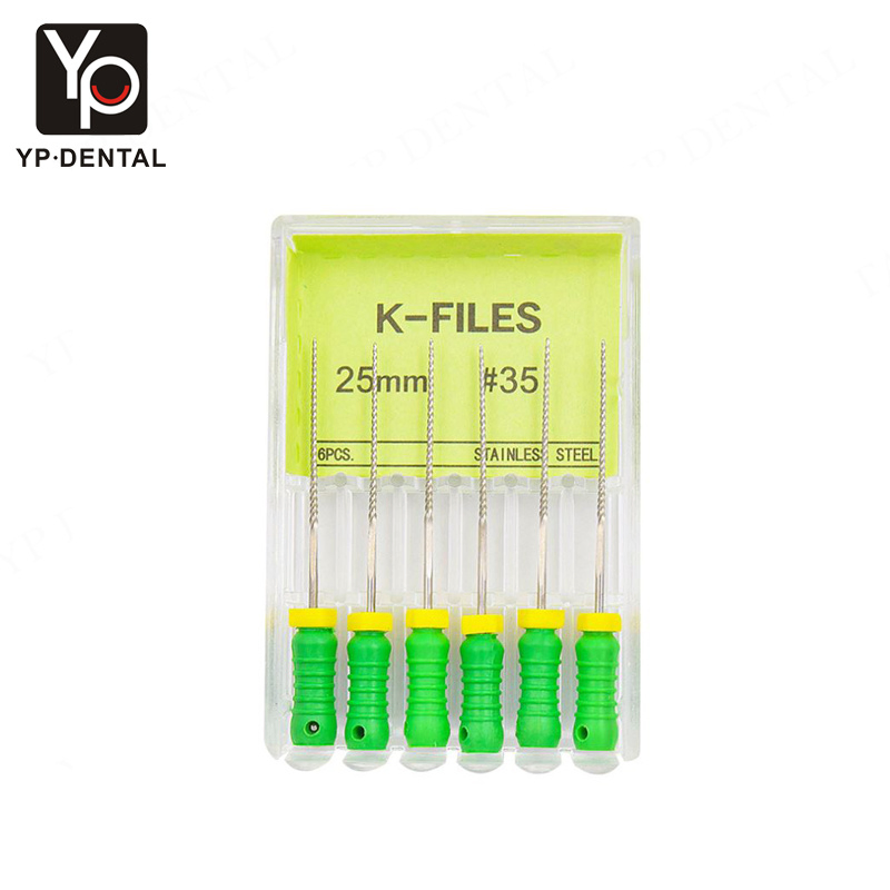 Dental Endo Endodontic K Files Stainless Steel K-Files for Sale