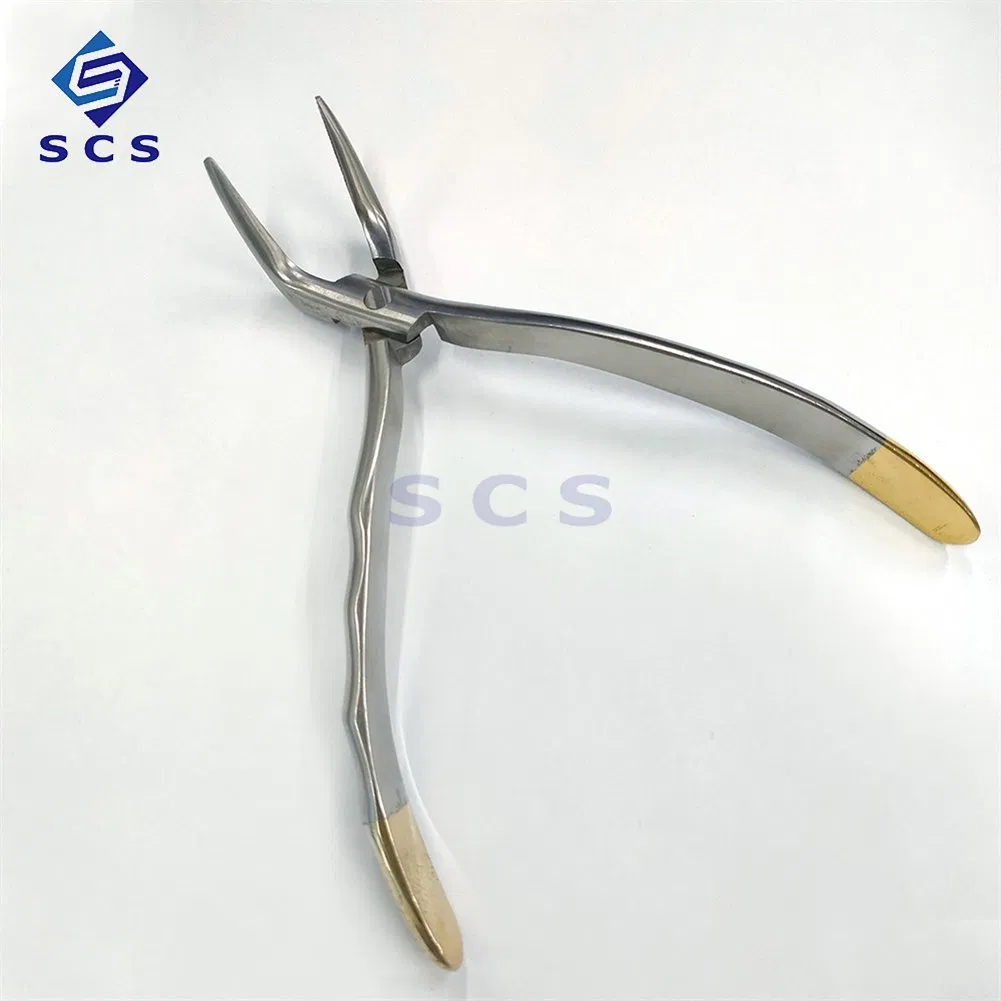 Metal Stainless Steel Material Dental Instrument Residual Root Extraction Forceps
