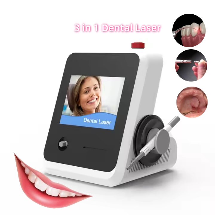 Soft Tissue 3 in 1 Diode Whitening Machine Dental Laser Device
