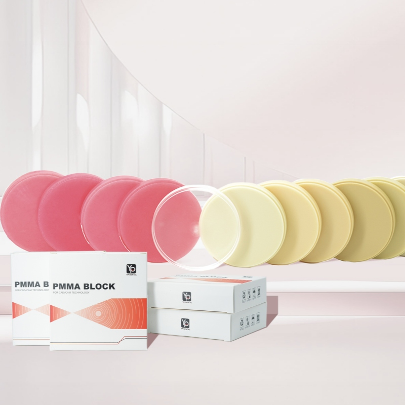 Full Denture PMMA Blocks Dental Lab Material