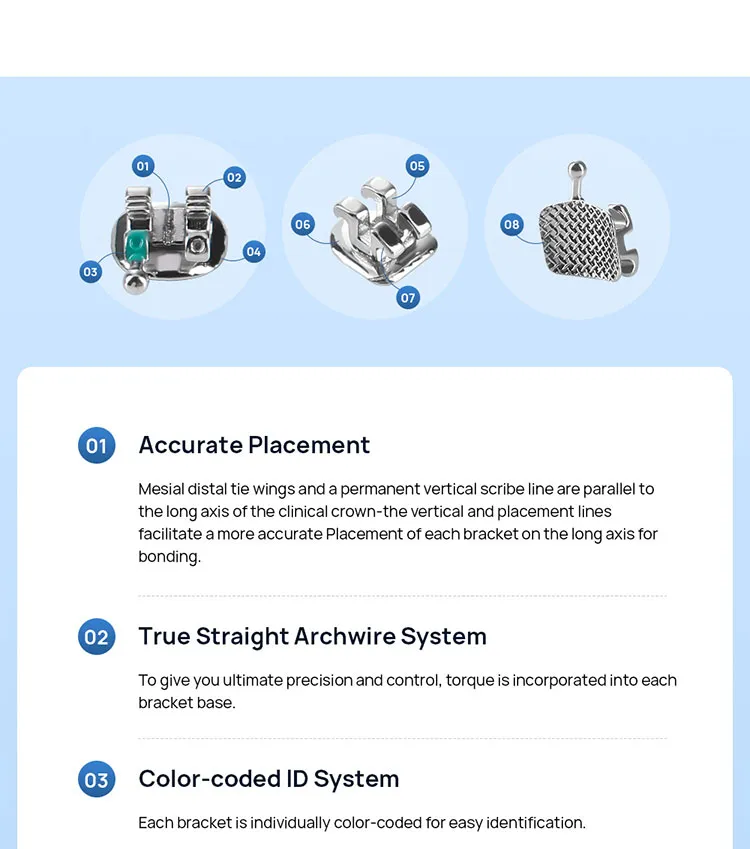 Dental Bracket Detail 2