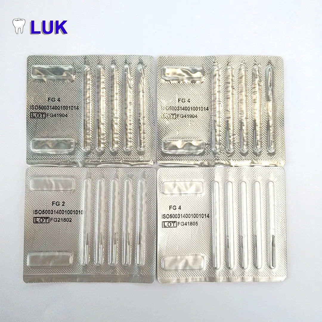 CE Approved Dental Surgical Tungten Burs High Speed Dental Carbide Burs (FG Series)