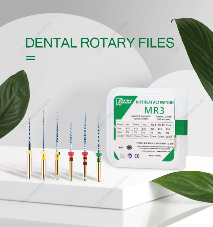 Dental Endodontic Rotary Files