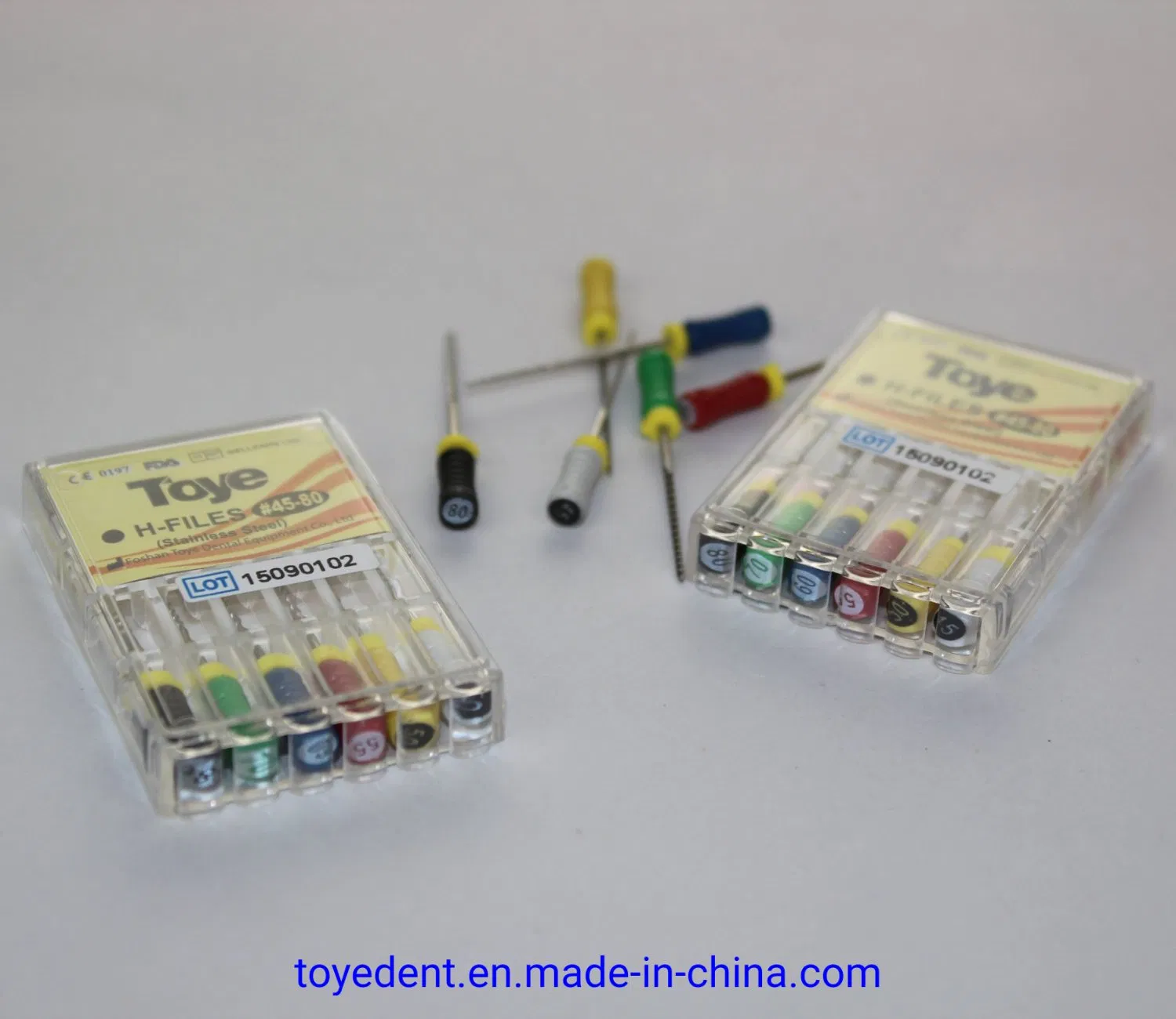 Dental Endodontic Manual Root Canal File Stainless Steel H File Endo