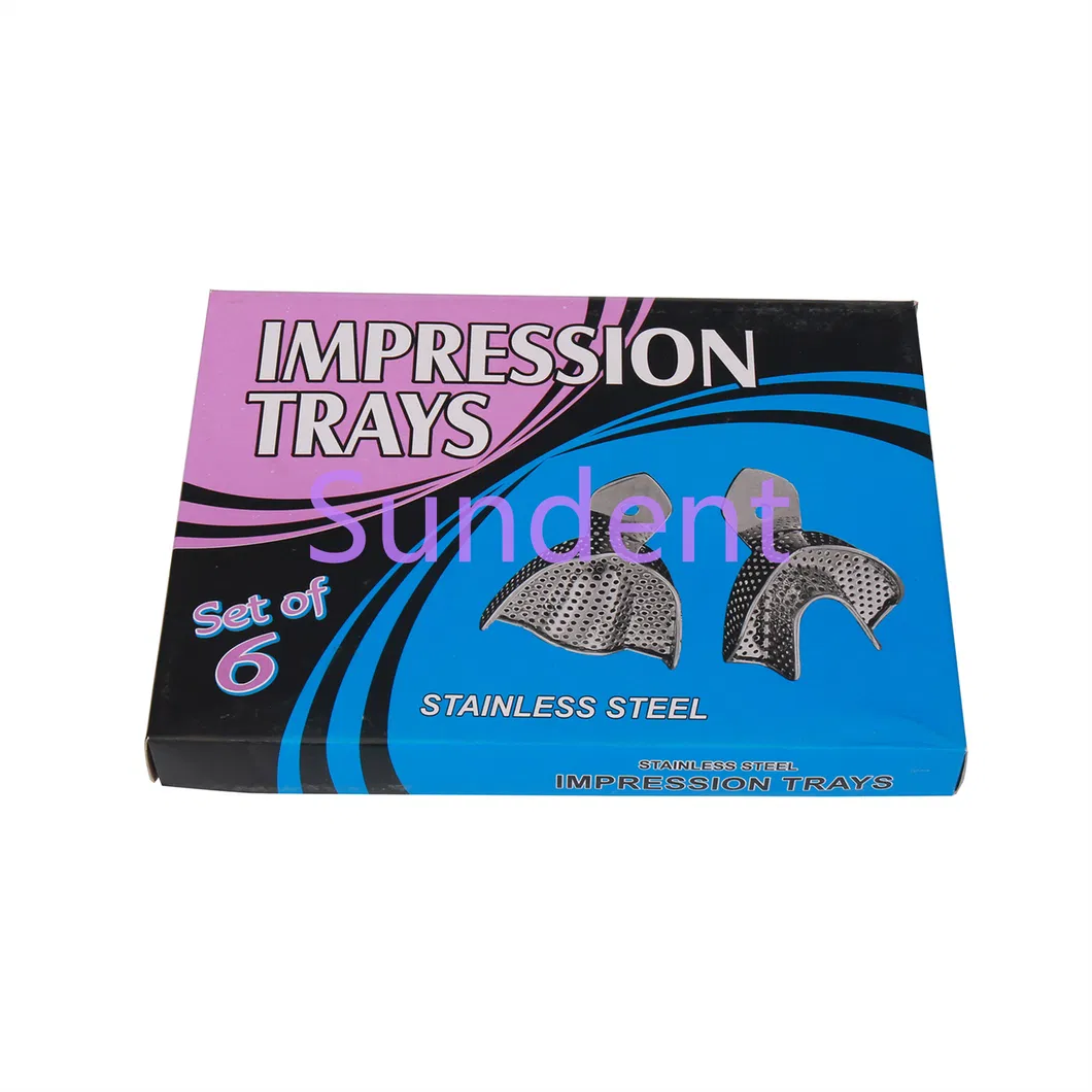 Stainless Steel Impression Tray 6