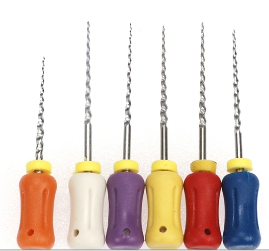 6PS Hand Use Taper Niti Endodontic Canal Root Files 25mm/19mm/21mm Dental Rotary Files