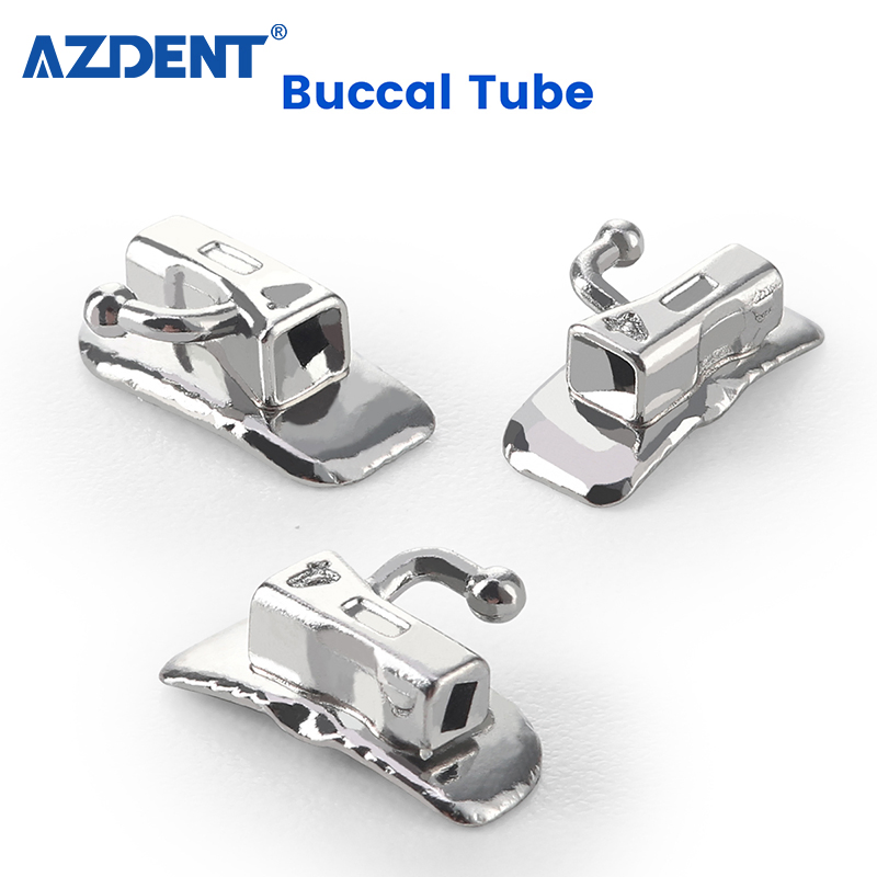 28PCS/Box Roth/Mbt 022 Teeth Braces Orthodontic Self-Ligating Brackets with Buccal Tube Kit