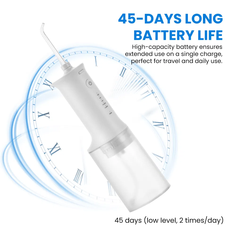 Cordless Water Flosser with 5 Modes OEM/ODM Portable Oral Irrigator Manufacturer