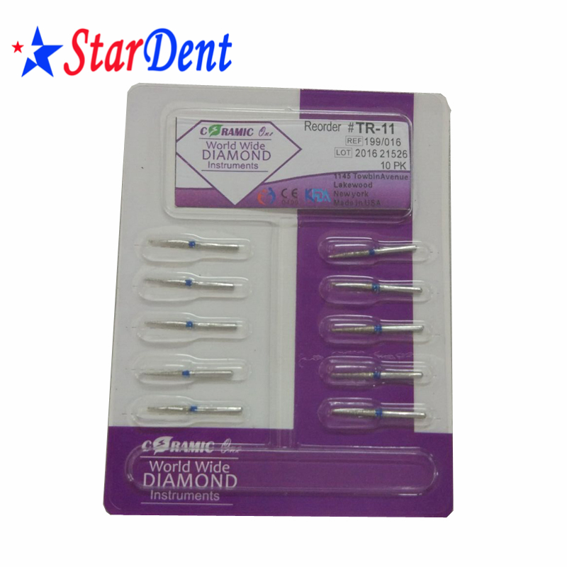 New Dental Diamond Burs of Hospital Medical Lab Surgical Diagnostic Dentist Clinic Equipment