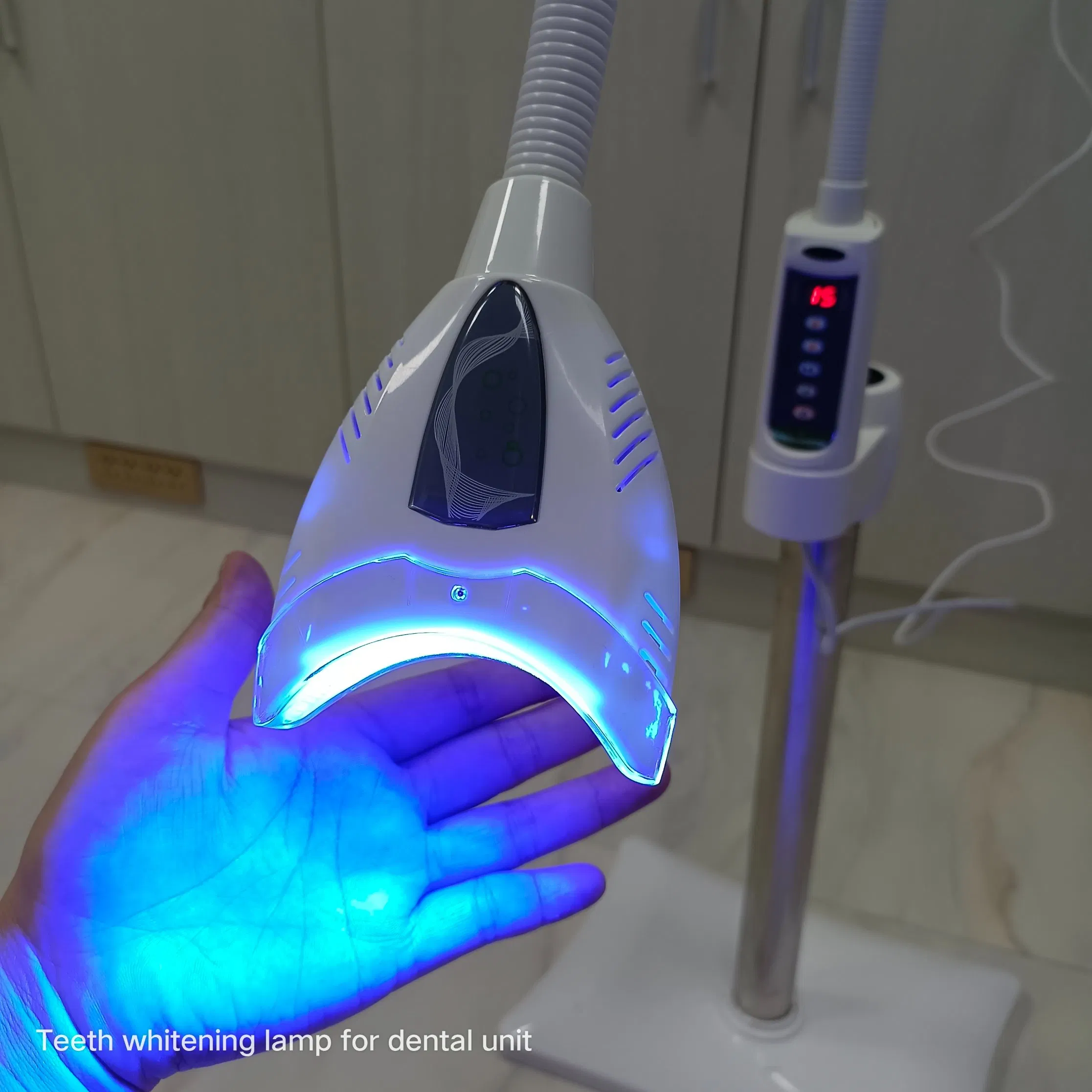 Professional Dental Cool Light LED Teeth Whitening Device Connect to Dental Chair for Dental Clinic