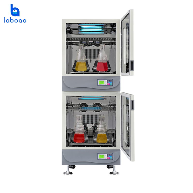 Vertical Superimposed Constant Temperature Shaker Incubator Machine