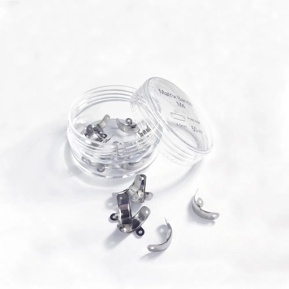 Dental Matrix Retainer Dental Stainless Steel Matrix Band Fixed Collar Clamp Forceps
