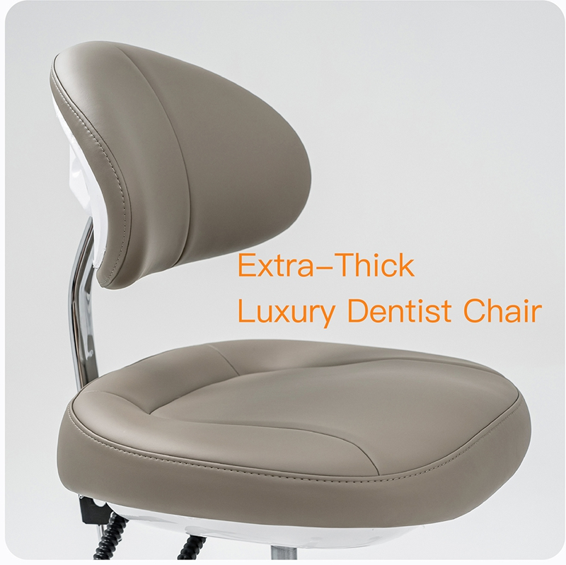 LK-AF100 Foshan Luxury Dental Chair Unit Equipment Factory Price with 2pcs Stool