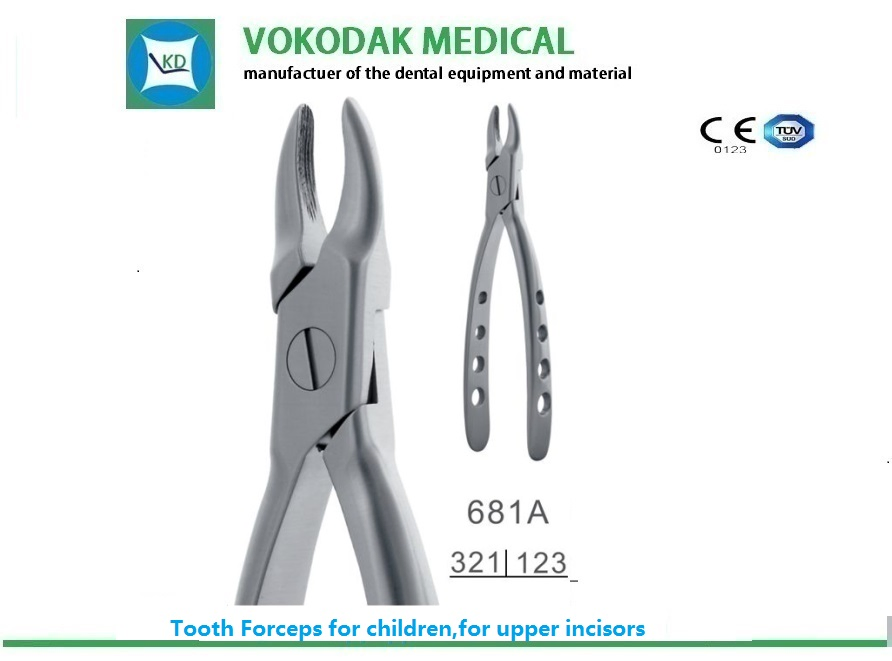 Dental Instrument Material Tooth Extracting Forceps Dental Forceps for Children
