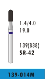 Fg High Quality Diamond Dental Burs for Dentist Sr-42/139-014m/838-014m