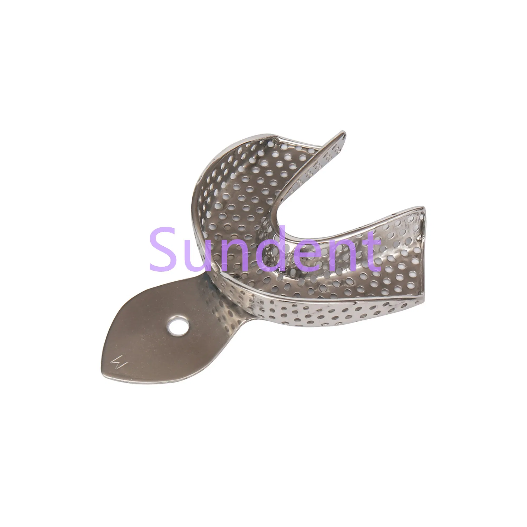 Stainless Steel 304 Impression Tray with Handle Dental Instrument Set