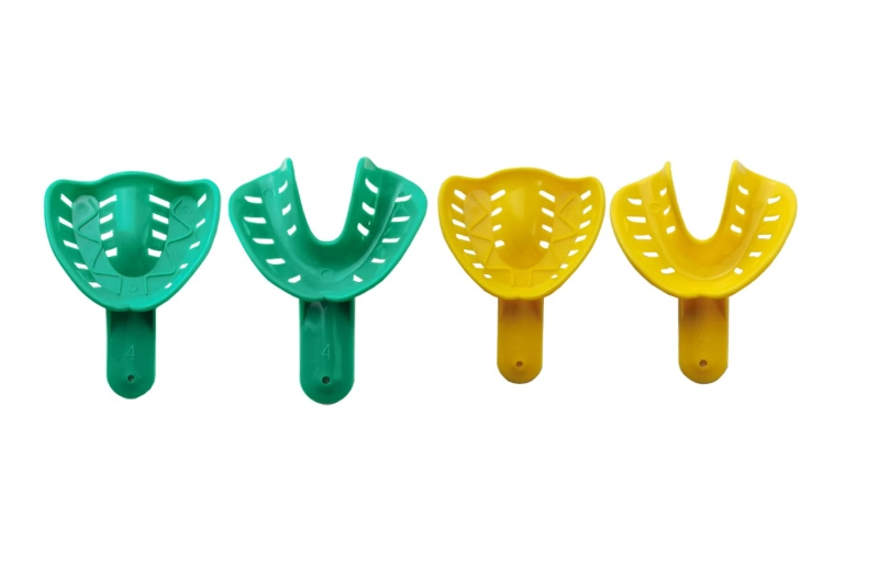 Disposable Impression Trays with Ergonomic Design, Size S/M/L Dental Teeth Tray