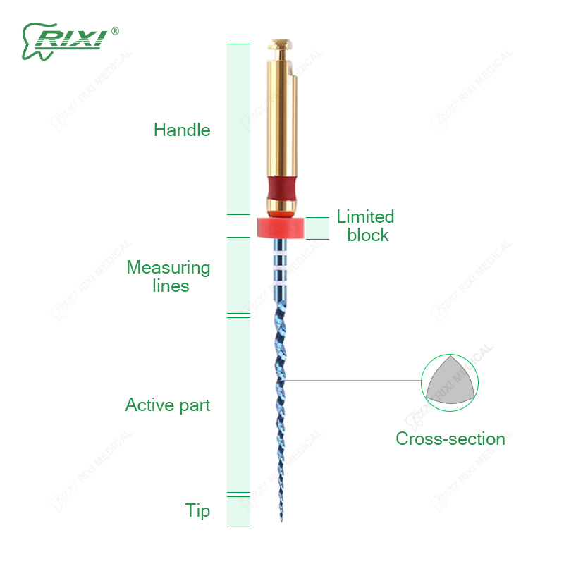 Specialized Instrument Equipment Durable Rixi Reliable Dental Endodontic Rotary Files
