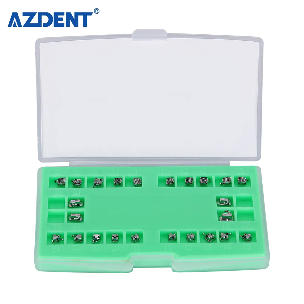 Azdent Dental Self Ligating Brackets Passive Roth 022 with 345hooks Orthodontic Brackets