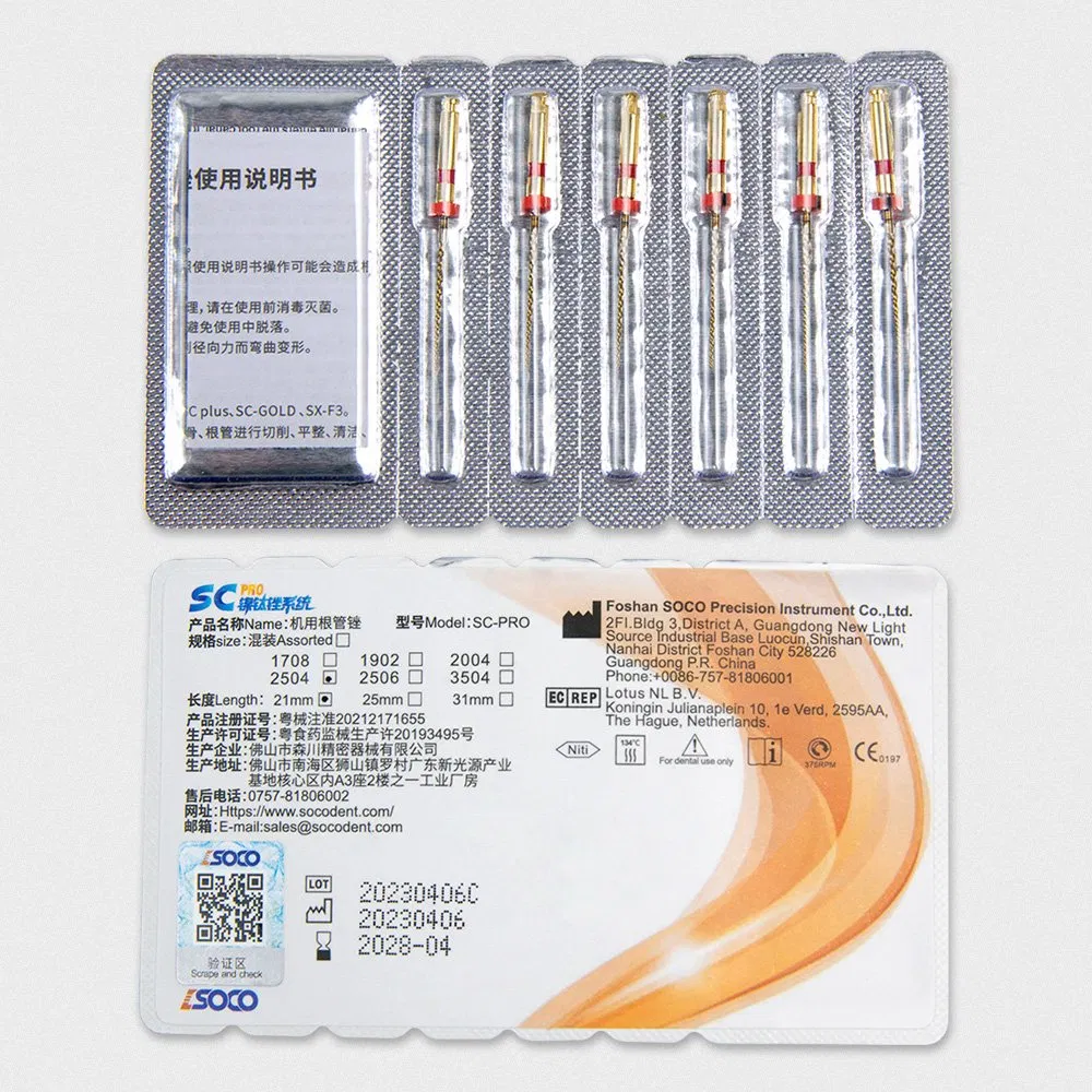 Dental Endo File Sc Dental Super Endodontic File Endo Engine Rotary Files