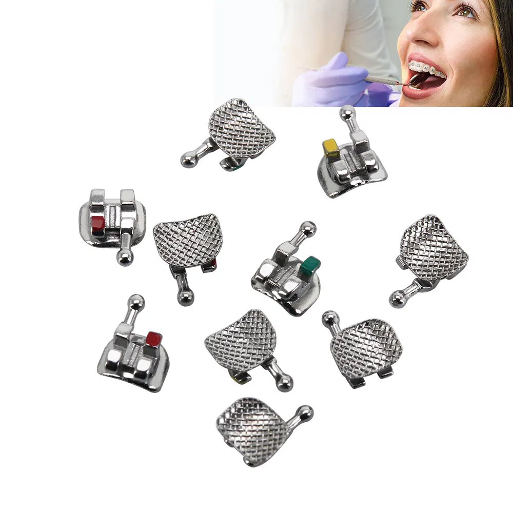 Dental 400PCS Mini Dental Metal Mbt 022 Orthodontic Bracket