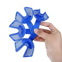 New Design Plastic Dental Autoclave Tray Impression Plastic Steel Dental Tray
