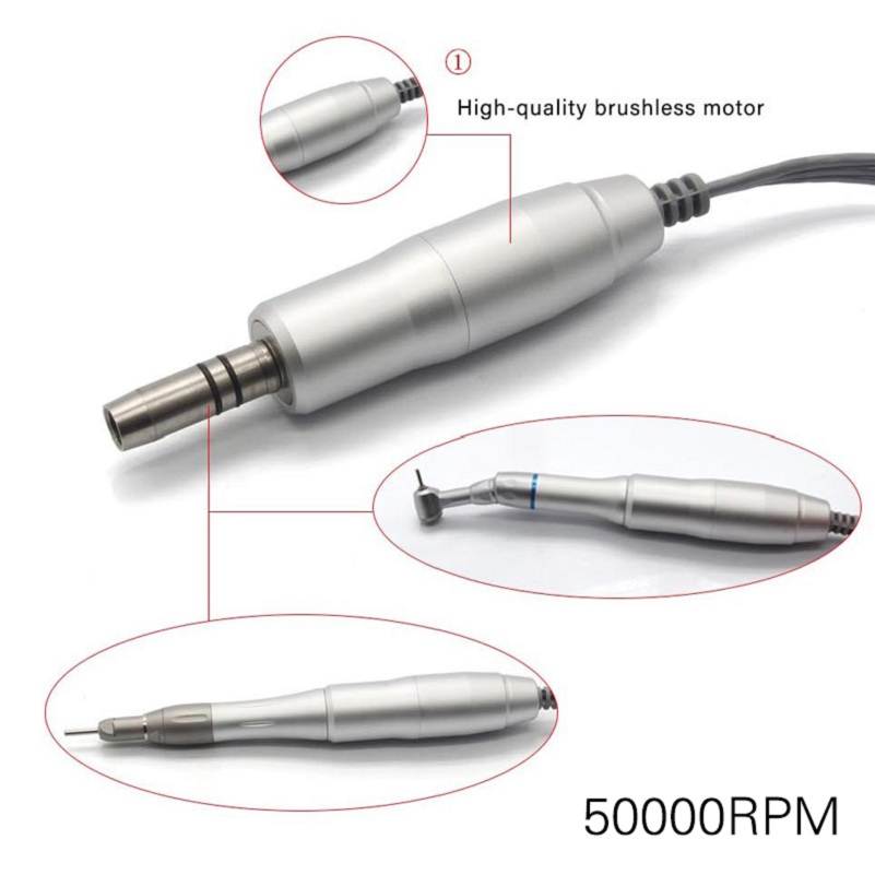 Dental Micromotor Machine 50000 Rpm Brushless Motor Micromotor Equipment Dental Products Polishing Kit for Dental Resin