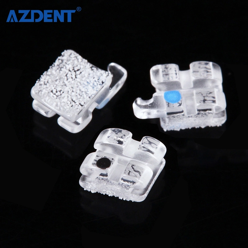 New Type Dental Invisible Monocrystalline Sapphire Mini Roth 022 Orthodontic Brackets