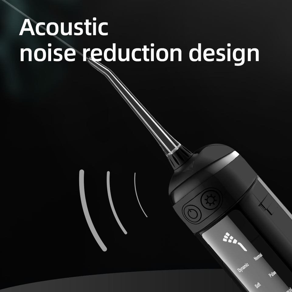 Water Flosser 6 Modes Cordless Ipx7 Waterproof High Pulse Small Dental Oral Irrigator