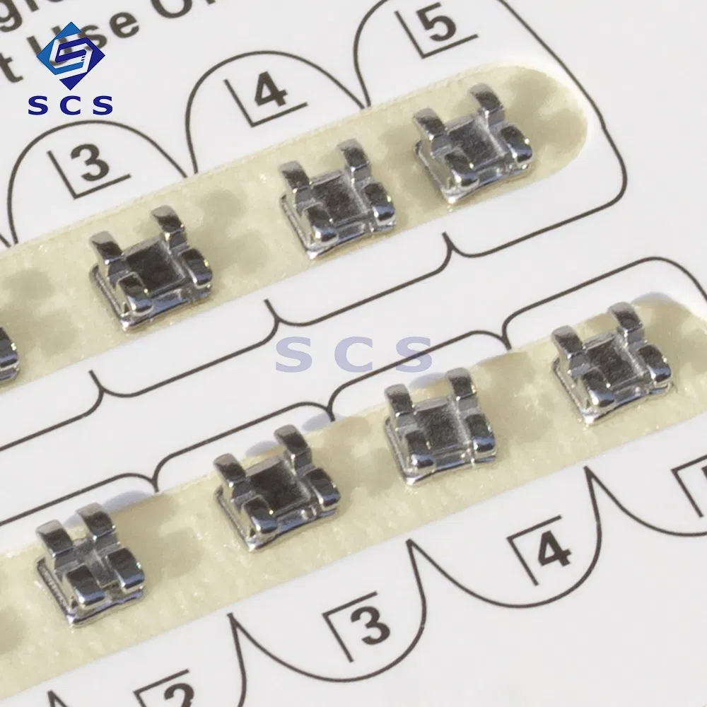 Orthodontic Teeth Braces Dentsit Tools Dental Mini Metal Edgewise Brackets