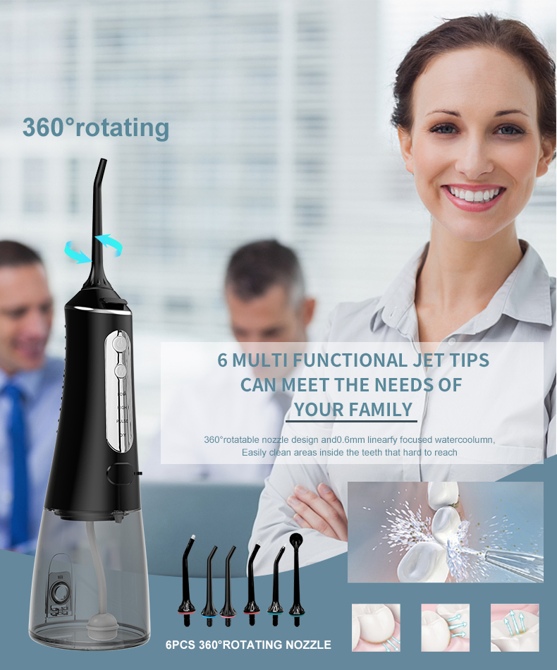 Electric Dental Floss Water Flosser Oral Irrigator with FDA