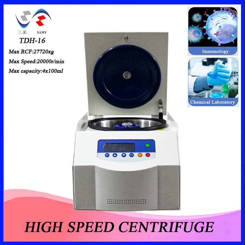 20000rpm Sedimentation and Filter Centrifuge Factory Price Desktop Laboratory High Speed Centrifuge