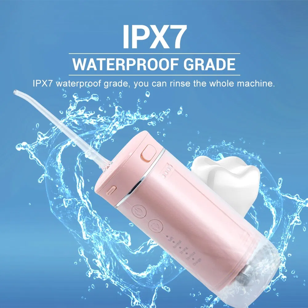 Water Flosser 360 Clean Cleaning Residues Portable Cordless Small Electric Power Dental Oral Irrigator