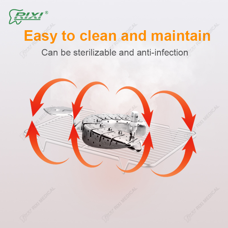 Specialized Instrument Equipment Orthodontic Material Sturdy Dental Impression Stainless Steel Trays