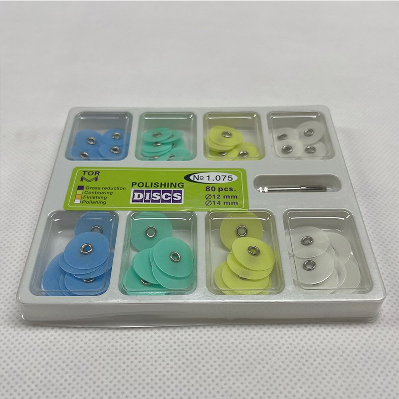 LK-P1012 1.075 Russian Flexible Abrasive Dental Finishing and Polishing Disc Kit